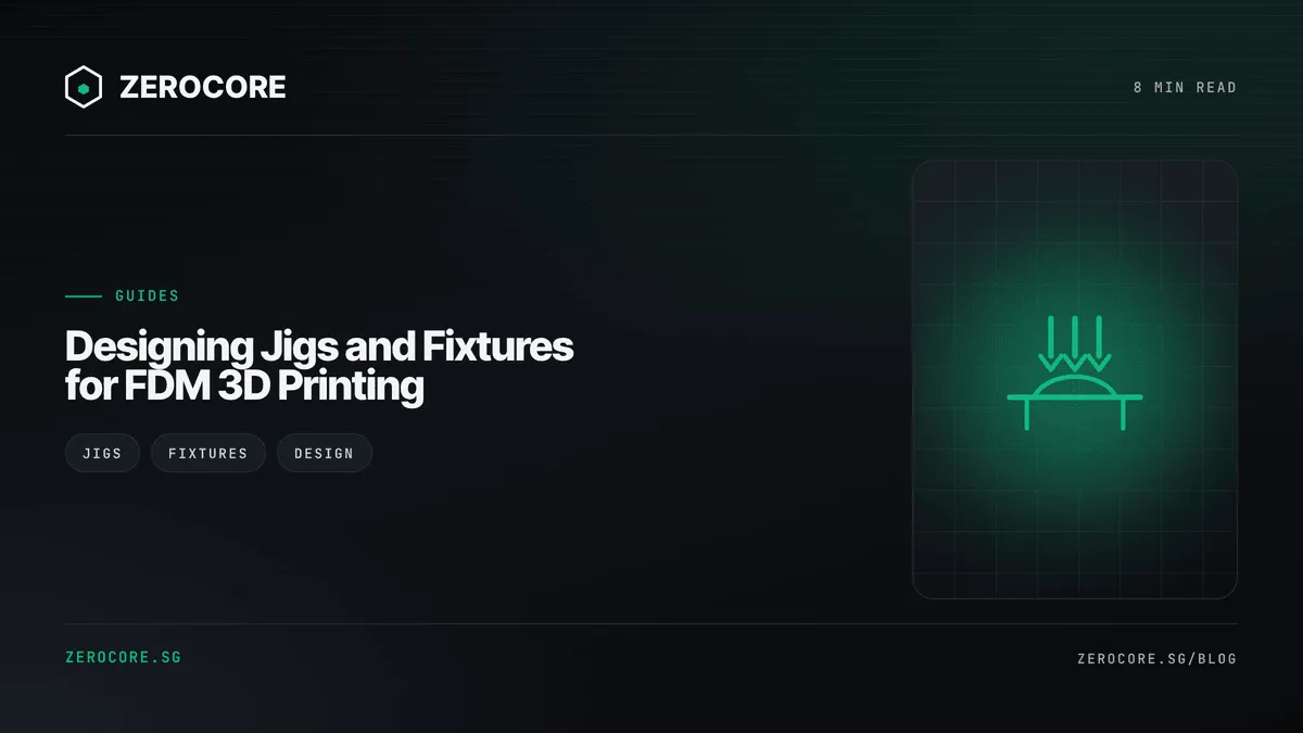Designing Jigs and Fixtures for FDM 3D Printing