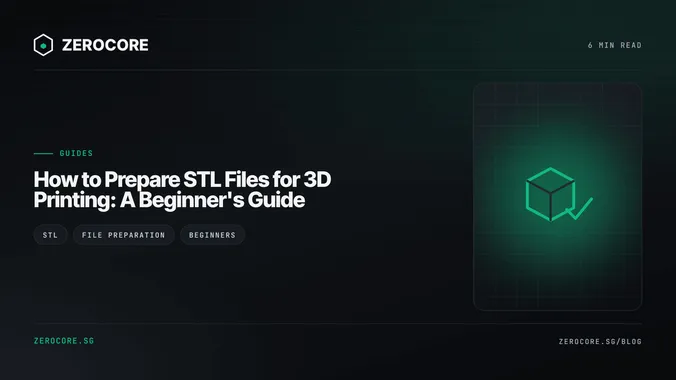 How to Prepare STL Files for 3D Printing: A Beginner's Guide