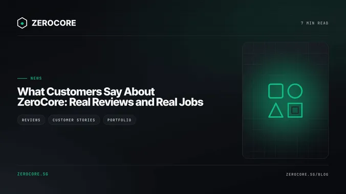 What Customers Say About ZeroCore: Real Reviews and Real Jobs