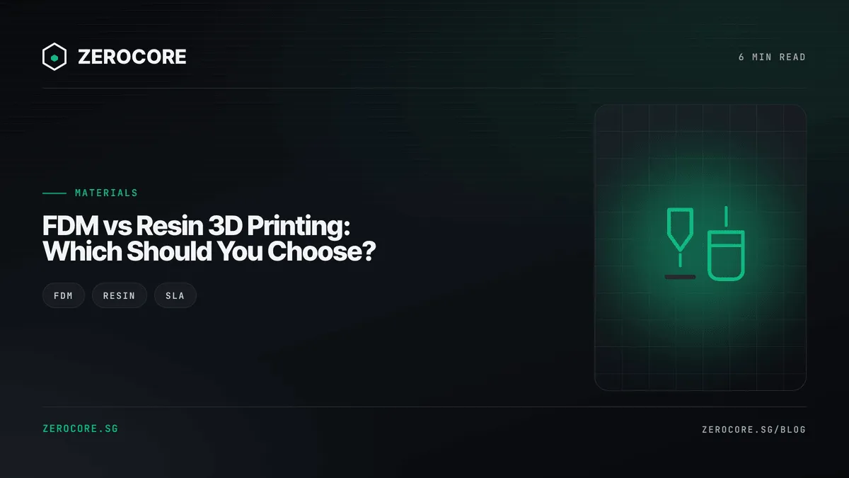 FDM vs Resin 3D Printing: Which Should You Choose?